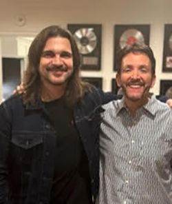 With Juanes