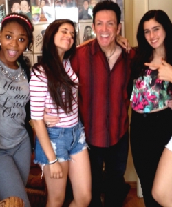 Rehearsing w/ X Factor's Fifth Harmony