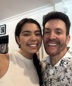 With Aulii Cravalho