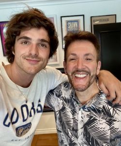 With Jacob Elordi