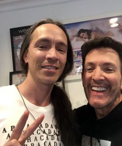 With Brandon Boyd of INCUBUS