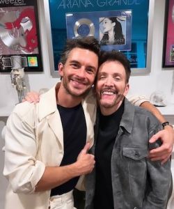 With Jonathon Bailey