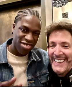 With Daniel Caesar