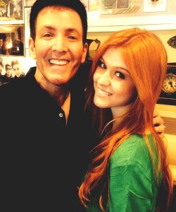 With Katherine McNamara