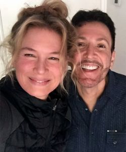 With Renée Zellweger