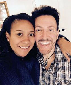 With Tracie Thoms