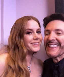 With Amy Adams