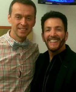 With Andrew Lippa at Walt Disney Concert Hall