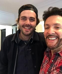 With Ben Schneider from Lord Huron