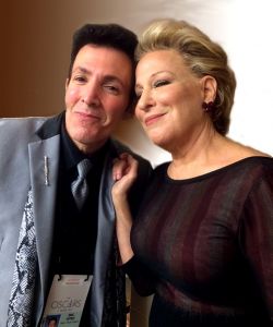 With Bette Midler at 2014 Academy Awards
