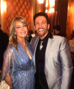 With Bo Derek