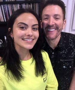 With Camila Mendes