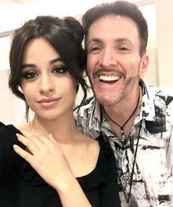 With Camila Cabello