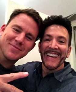 With Channing Tatum