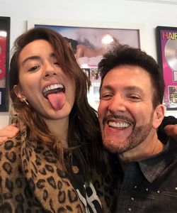 With Chloe Bennet