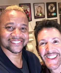 With Cuba Gooding Jr.