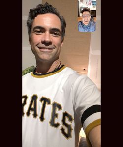 With Danny Pino