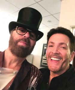 With Dave Stewart @ the Hollywood Bowl