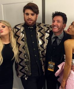 With Fancy, Ari, Meghan