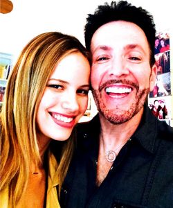 With Halston Sage