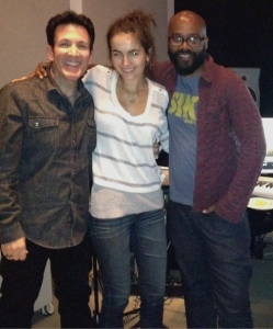 In the studio with Camilla Bell