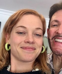 With Jane Levy