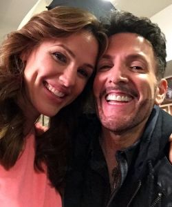 With Jennifer Garner