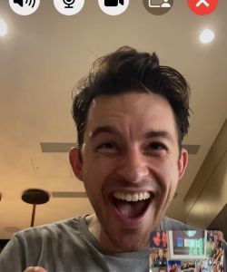 With Jonathon Bailey