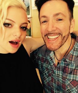 With Kaya Stewart