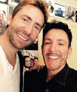 With Chad Kroeger of NICKELBACK