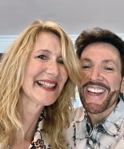 With Laura Dern