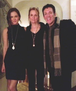 With Lea Thompson and Zoe Deutch