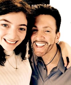 With Lorde