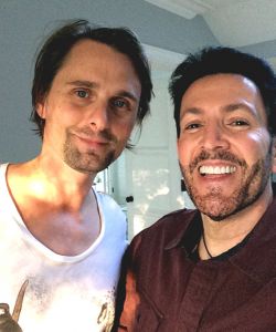 With Matthew Bellamy of MUSE