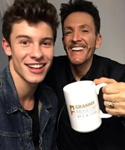 With Shawn Mendes