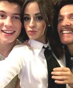 With Shawn Mendes & Camila Cabello