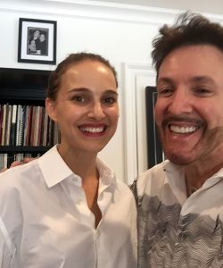 With Natalie Portman