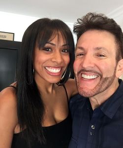 With Nicolette Robinson
