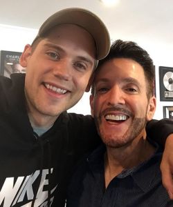 With Tony Oller