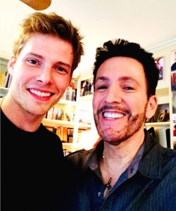 With Hunter Parrish