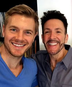 With Rick Cosnett