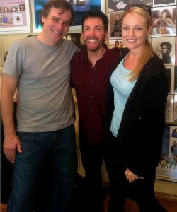 With Robert Sean Leonard & Brandi Burkhardt