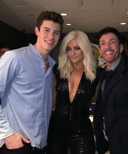 With Shawn Mendes & Bebe Rexha