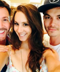 With Troian Bellasario & Tyler Blackburn