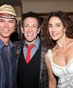 With Lou Diamond Phillips and Melina Kanakaredes
