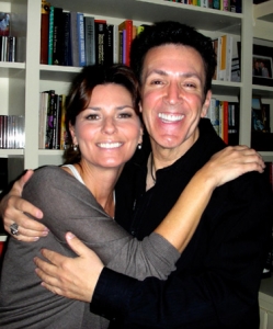 Filming voice lesson w/ Shania Twain for OWN
